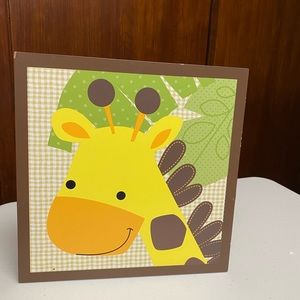 Bedtime Originals by Lambs & Ivy giraffe plaque